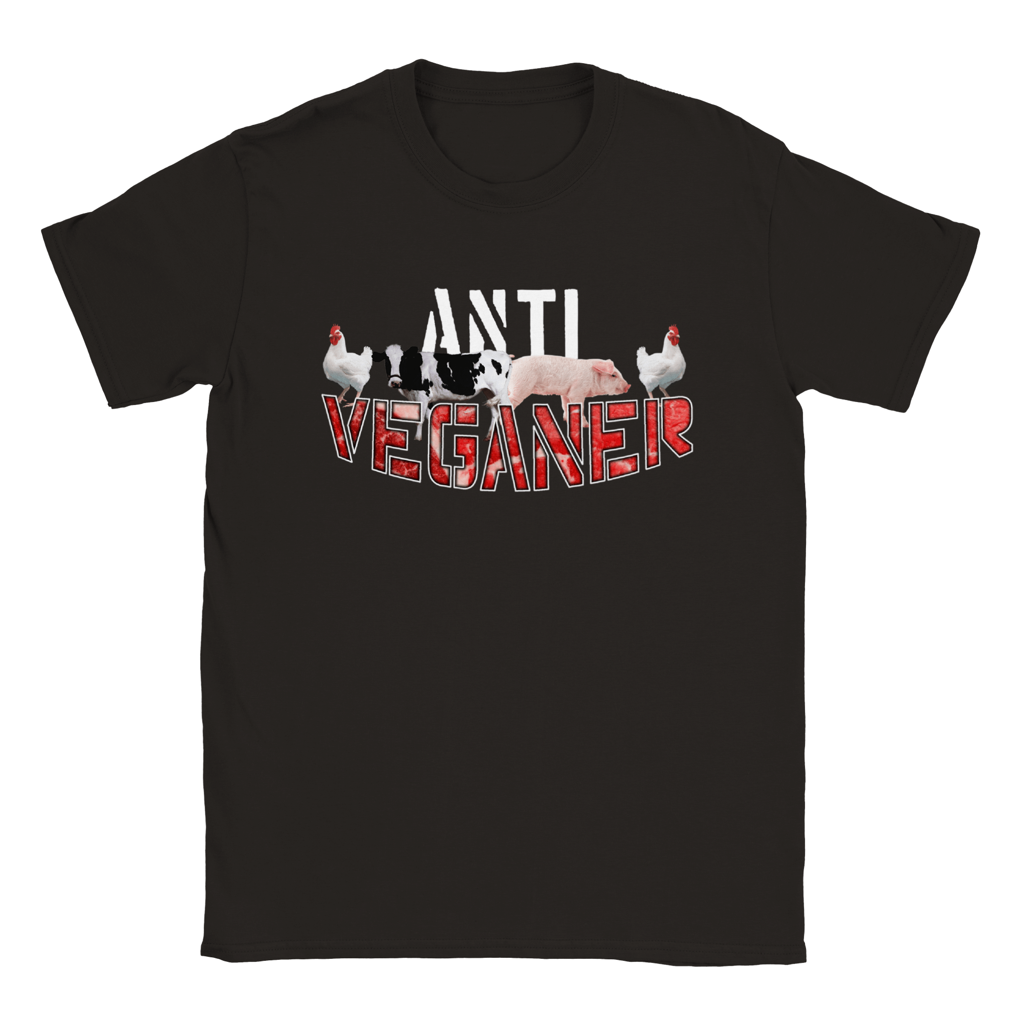 ANTI-VEGAN T-SHIRT - Laatste Shirt