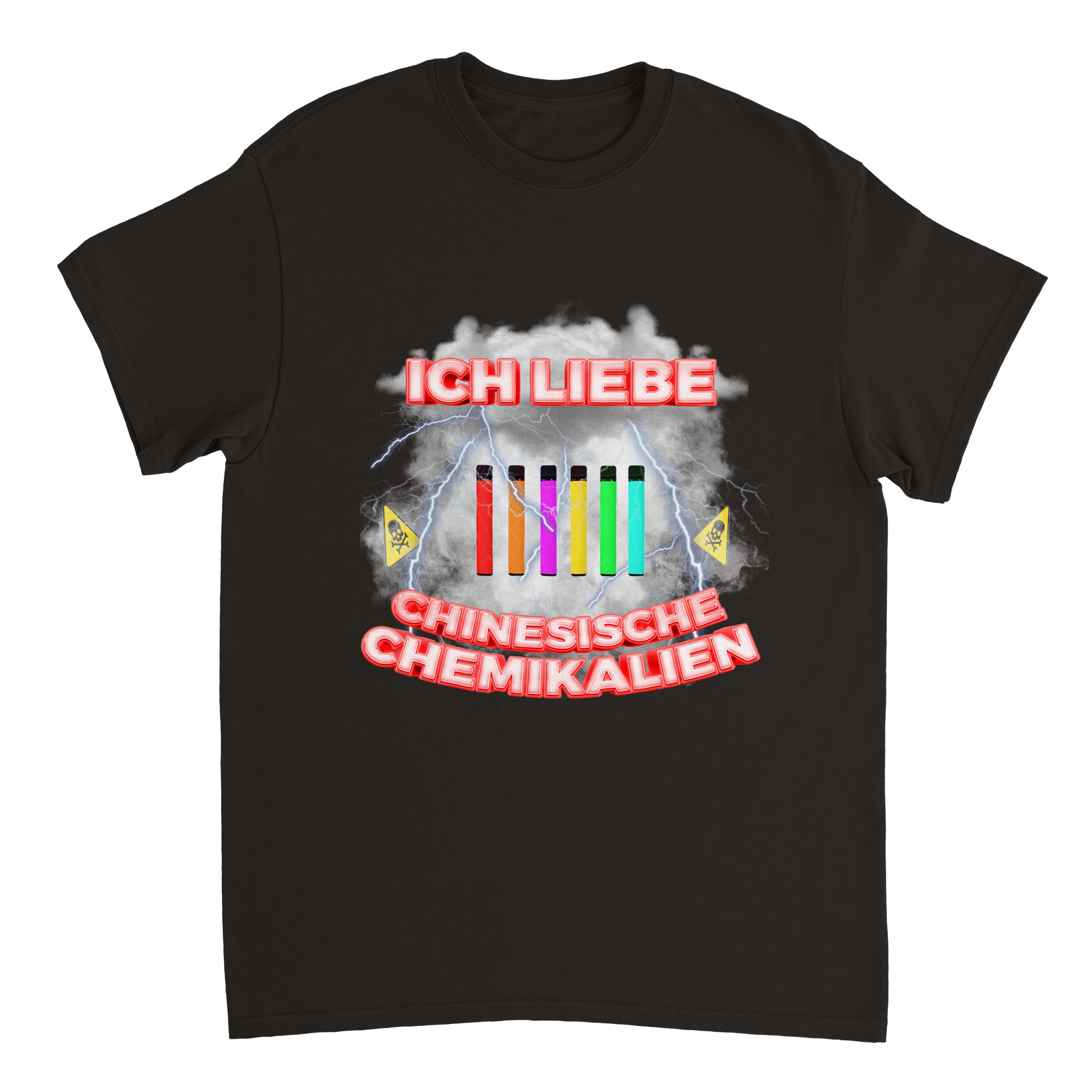 T-shirt met Chinese chemicaliën - Laatste shirt