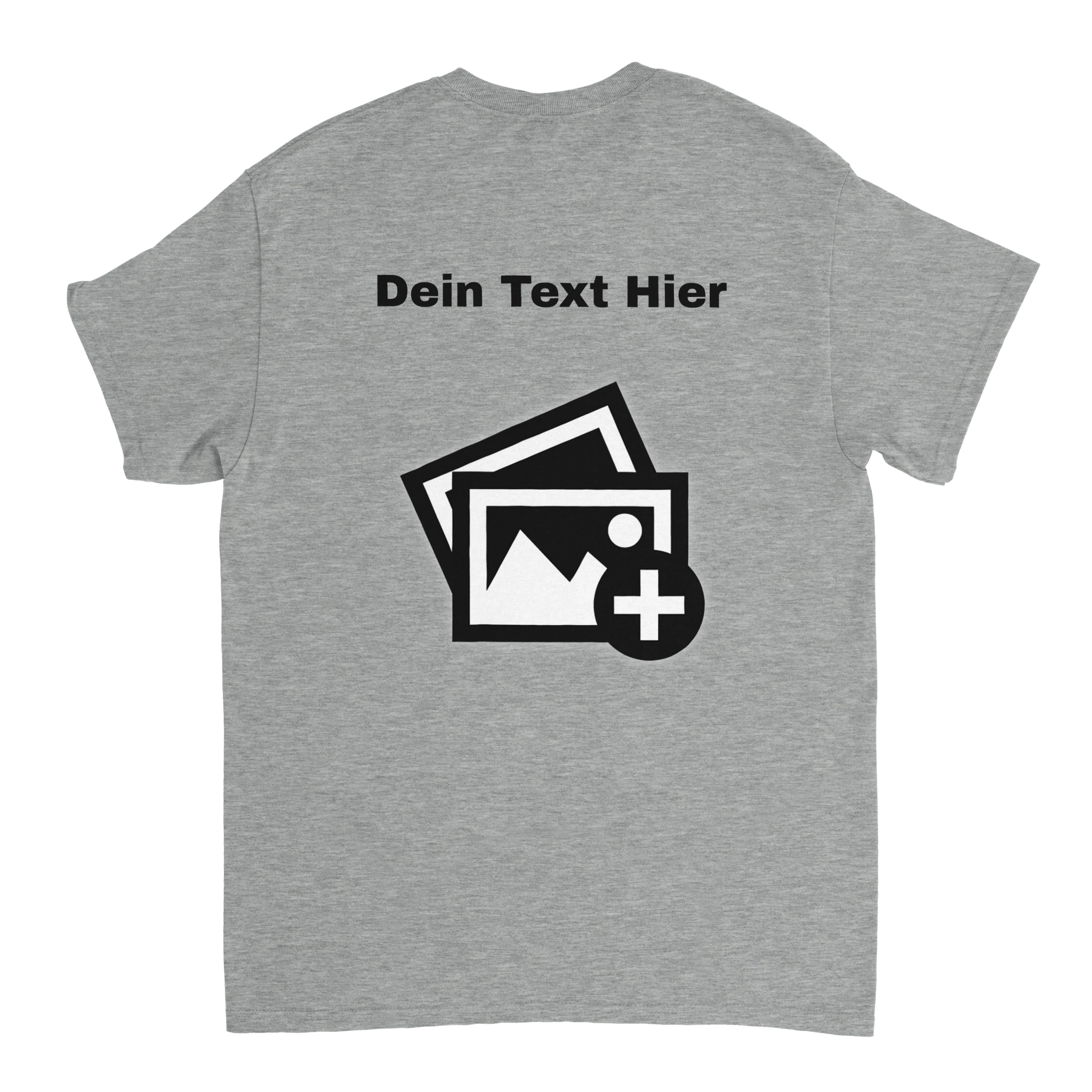 Ontwerp je eigen T-shirt achterkantprint - LastShirt