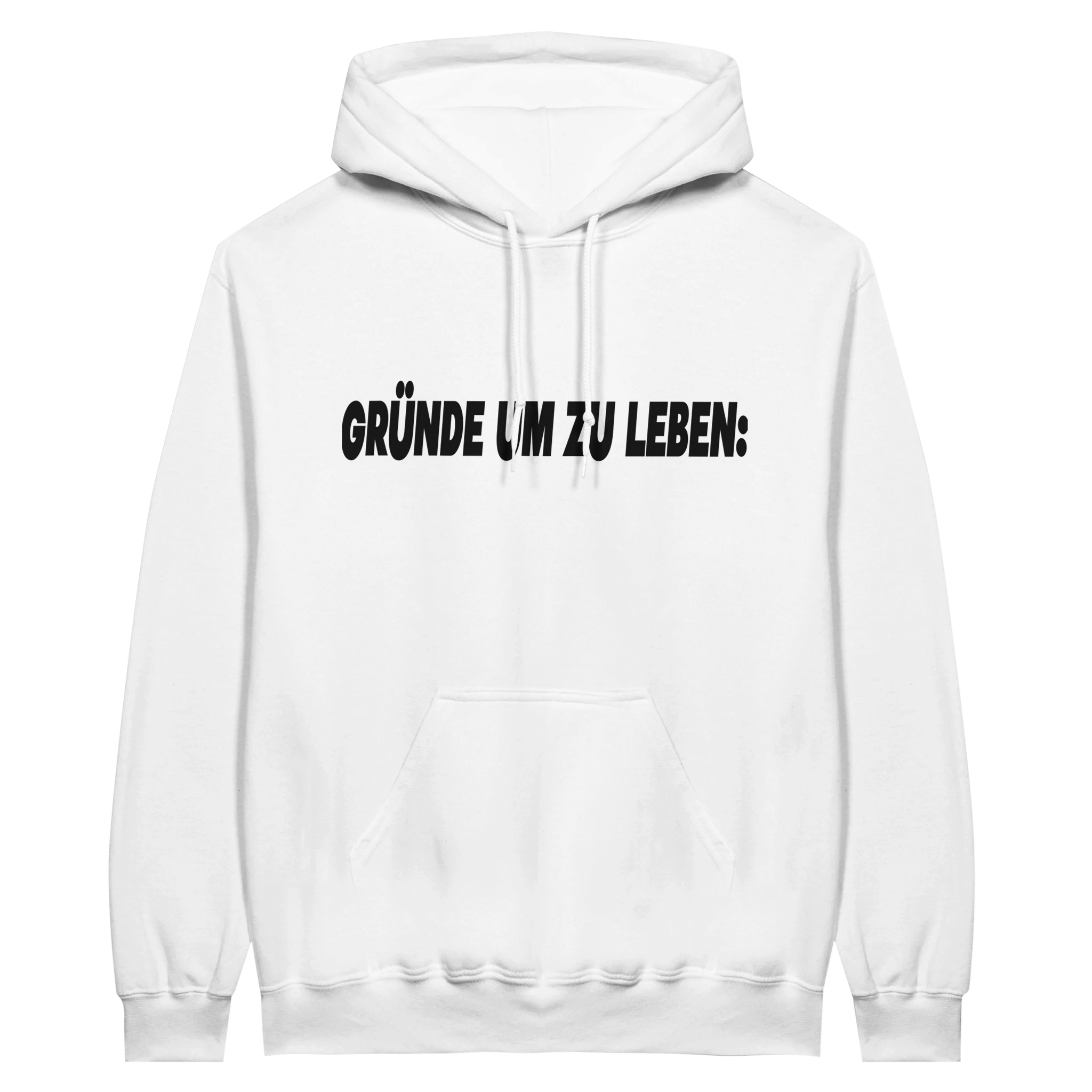 REDENEN OM TE LEVEN HOODIE - Laatste Shirt