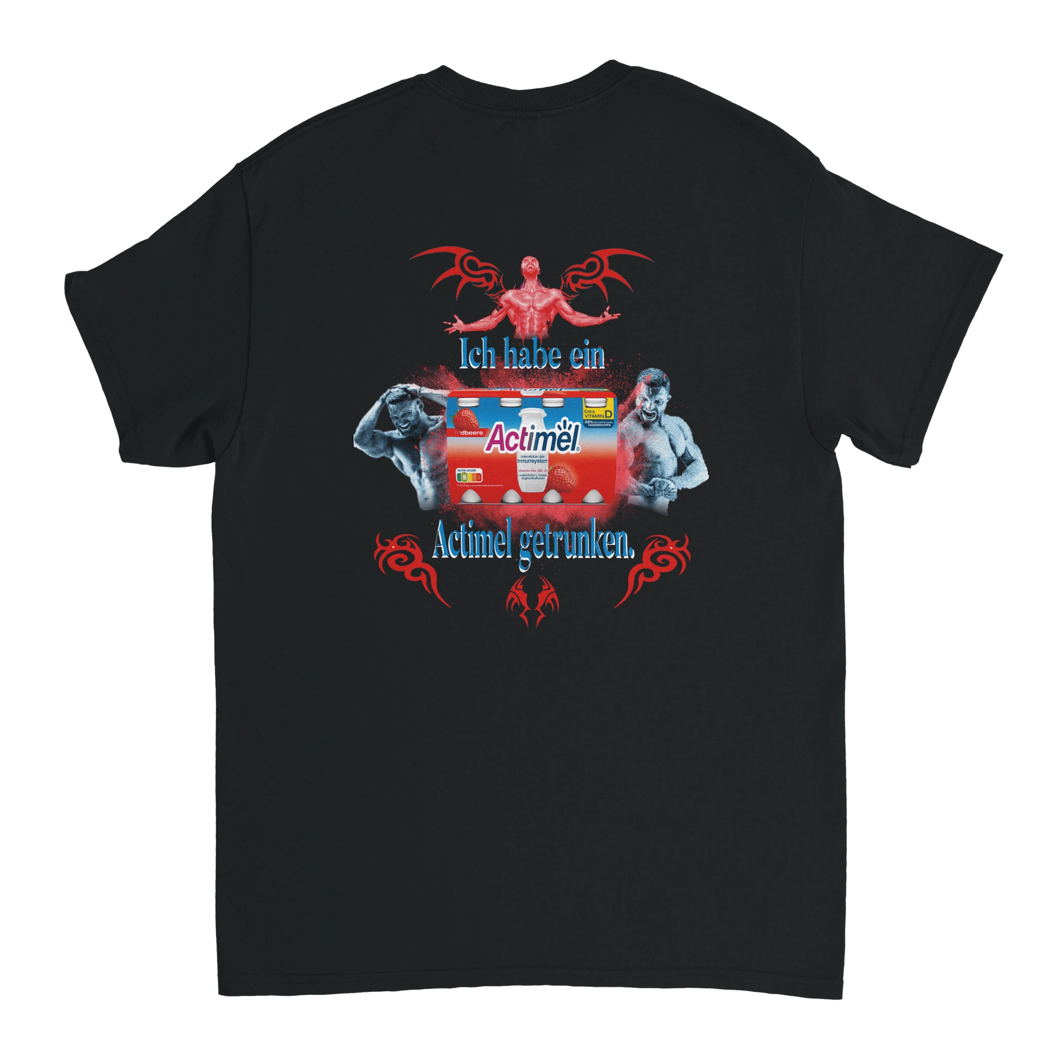 Ik dronk een Actimel T-shirt met opdruk - Laatste shirt