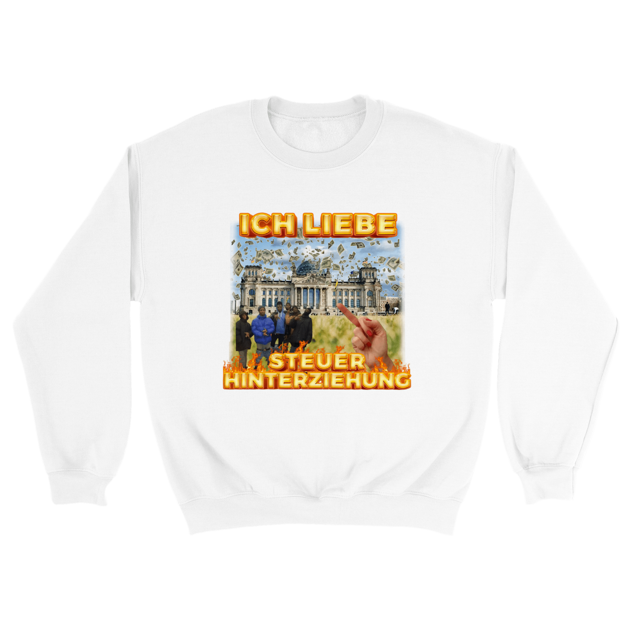 IK HOU VAN DE TRUI VOOR BELASTINGONTDUIKING - Laatste shirt