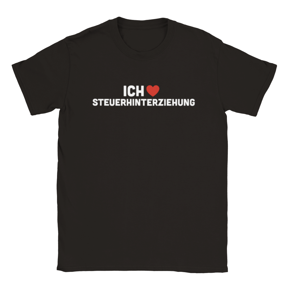 Ik hou van belastingontduiking T-shirt - Laatste shirt