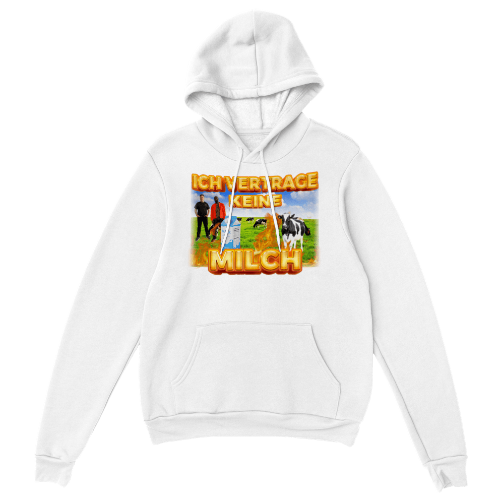 IK KAN GEEN MELK HOODIE GEBRUIKEN - Laatste Shirt