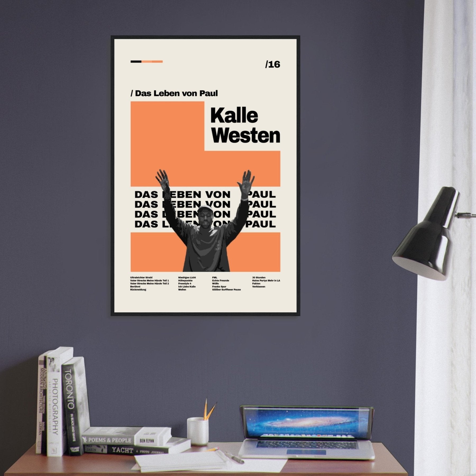 Kalle Westen - Poster 'Het leven van Paul' - Drukwerk - Laatste shirt