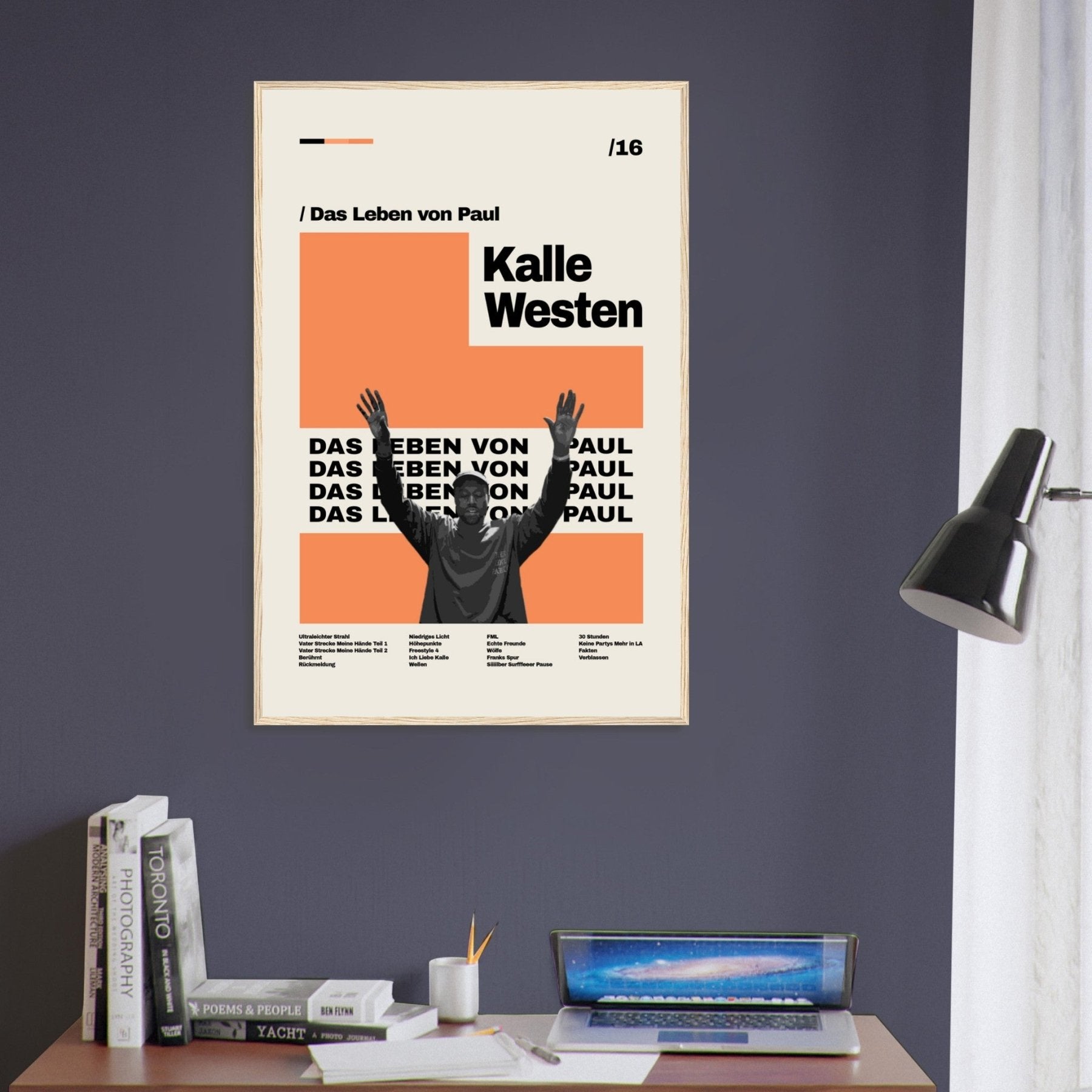 Kalle Westen - Poster 'Het leven van Paul' - Drukwerk - Laatste shirt