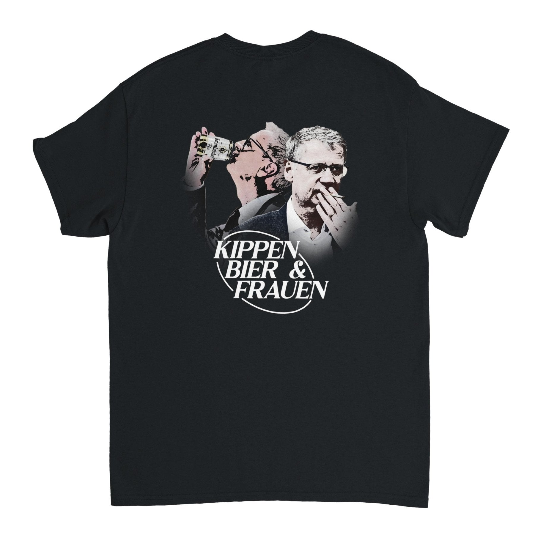 KIPPEN BIER UND FRAUEN T - SHIRT - Printmateriaal - LetztesShirt