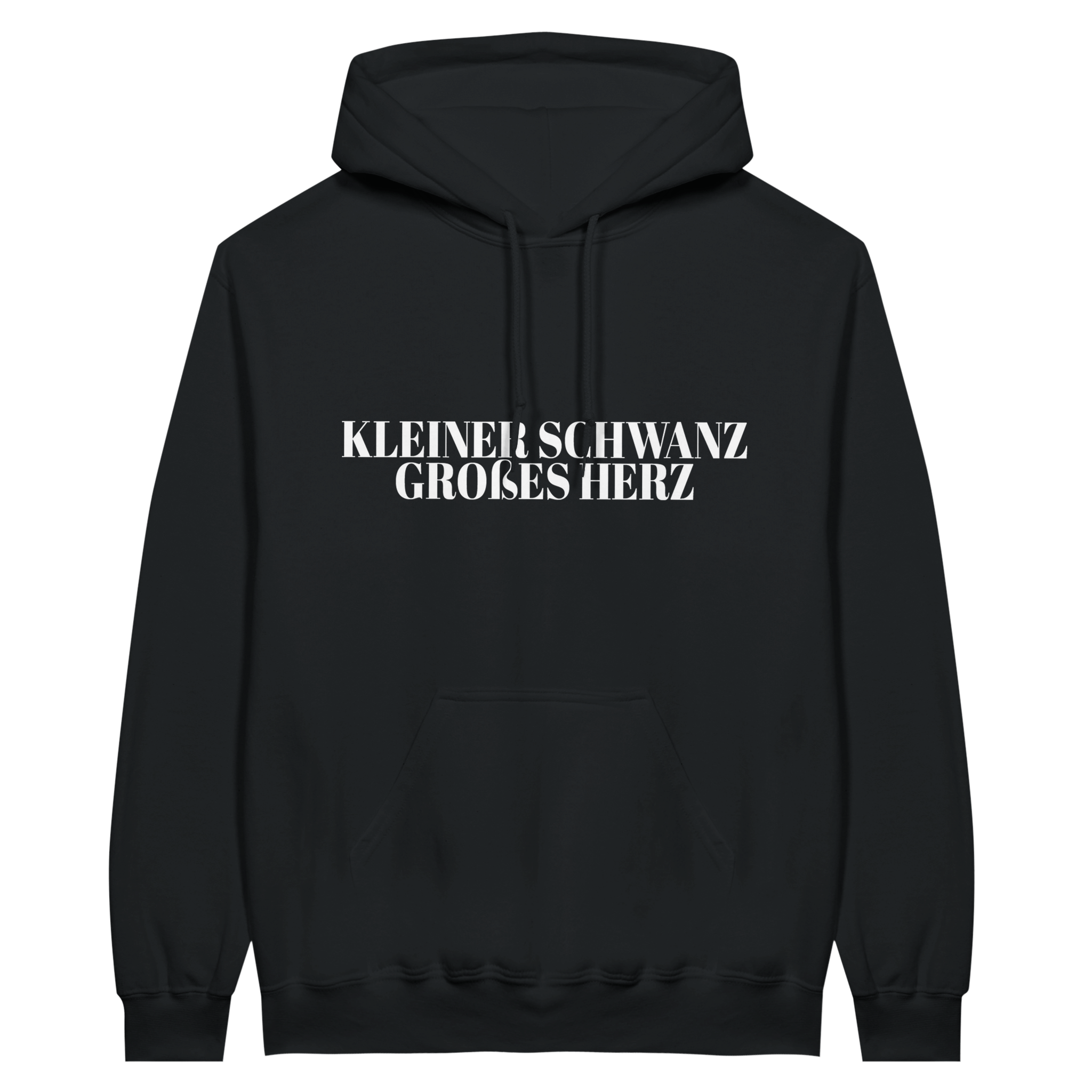 Hoodie met kleine staart en groot hart - Laatste shirt