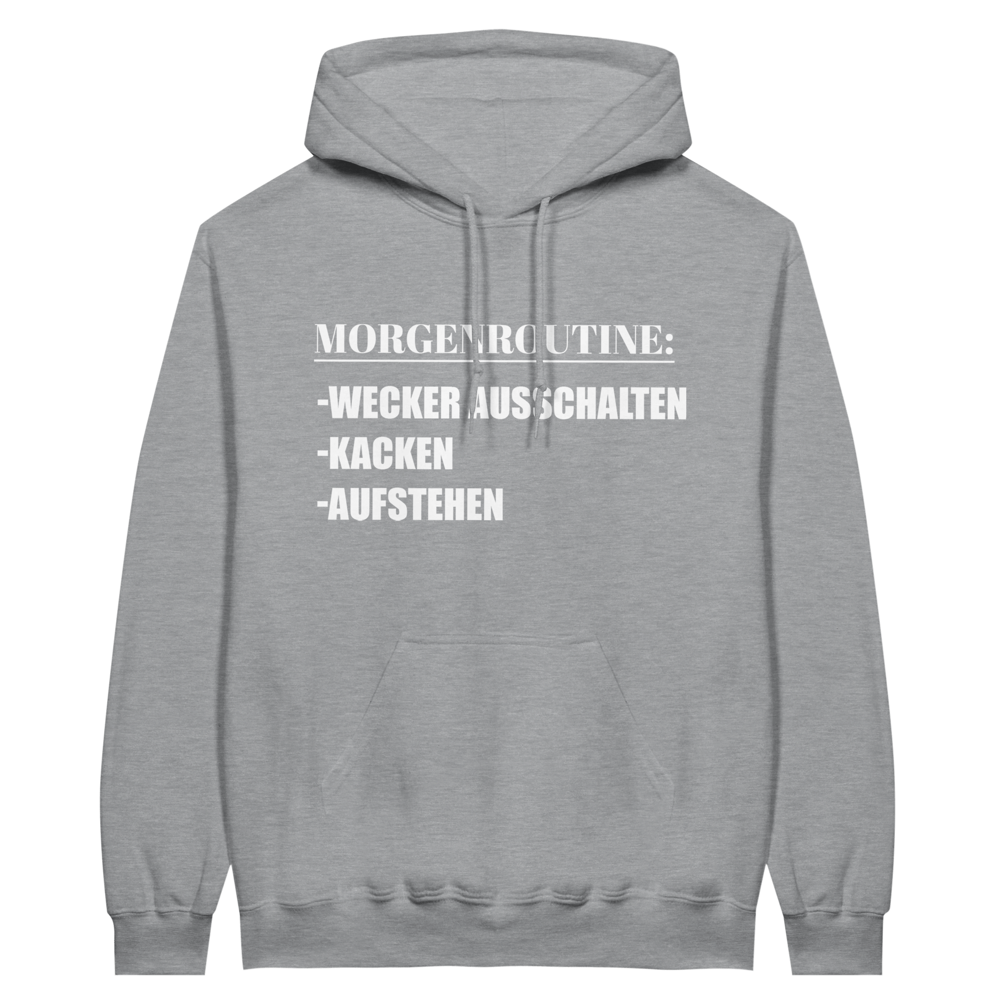 MORNING ROUTINE HOODIE - Laatste Shirt