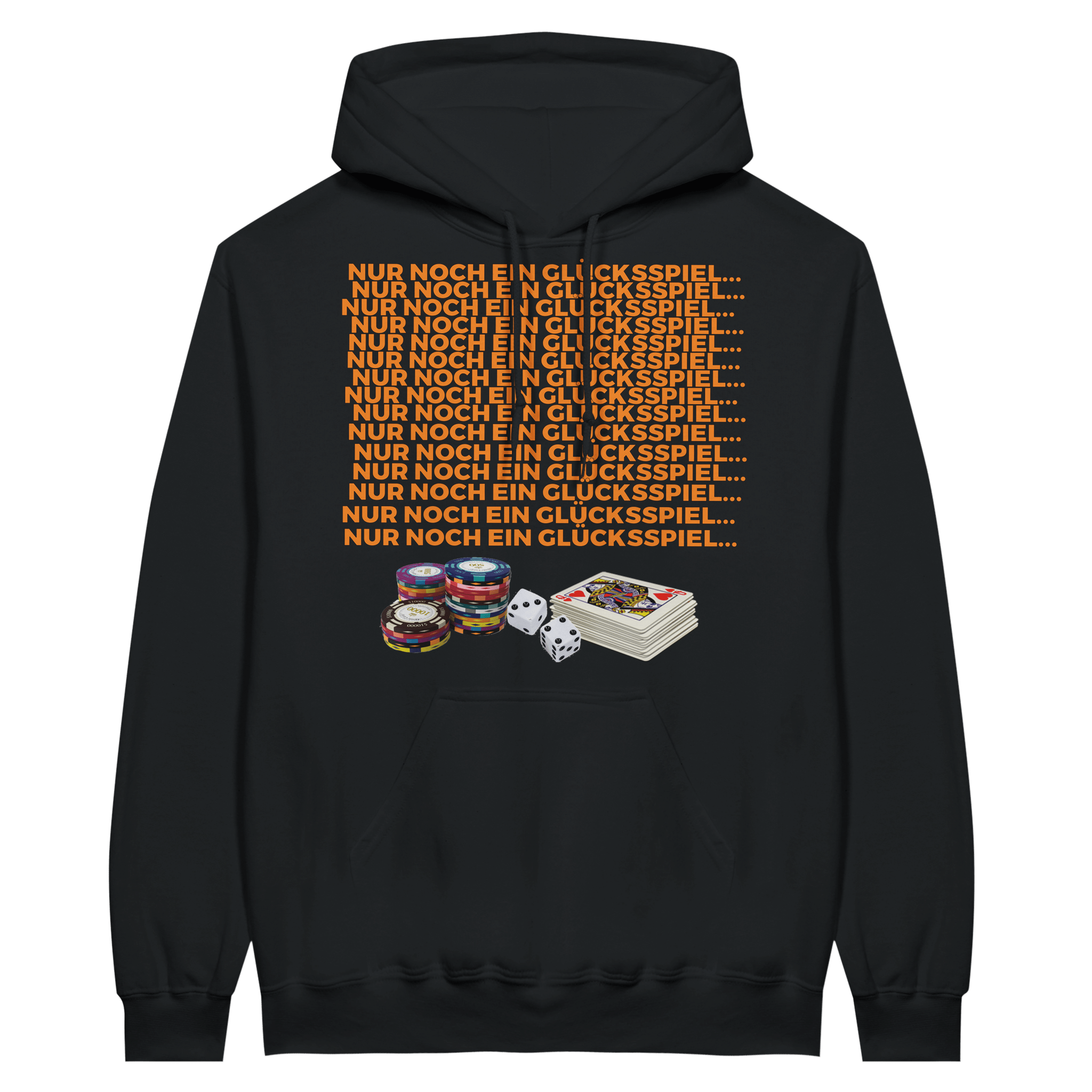 NOG MAAR ÉÉN GAMBLING HOODIE - Laatste Shirt