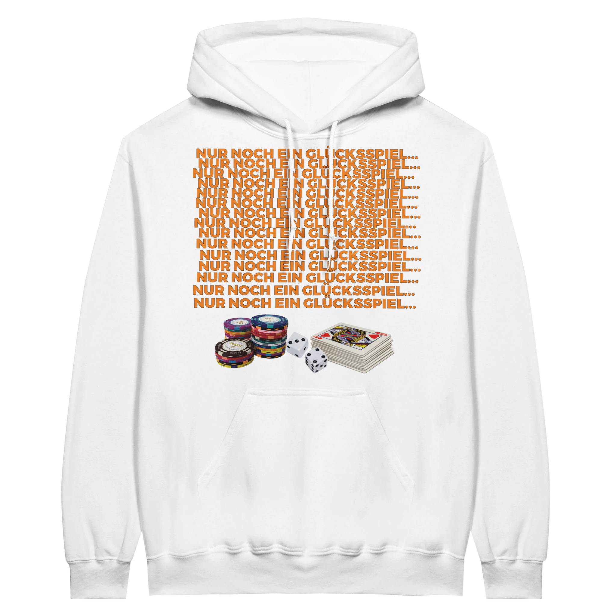 NOG MAAR ÉÉN GAMBLING HOODIE - Laatste Shirt