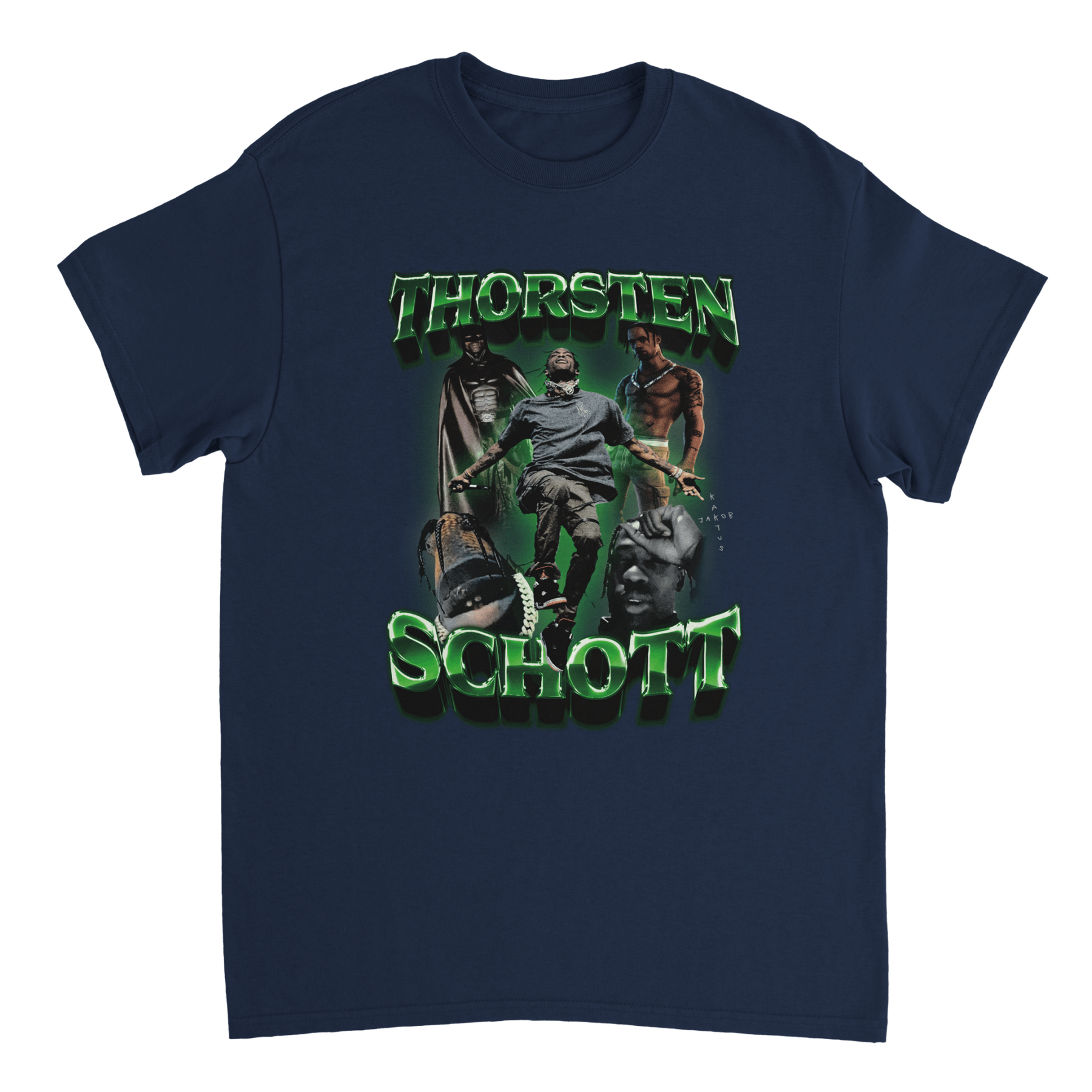 THORSTEN SCHOTT T-SHIRT - Bedrukt materiaal - Laatste shirt