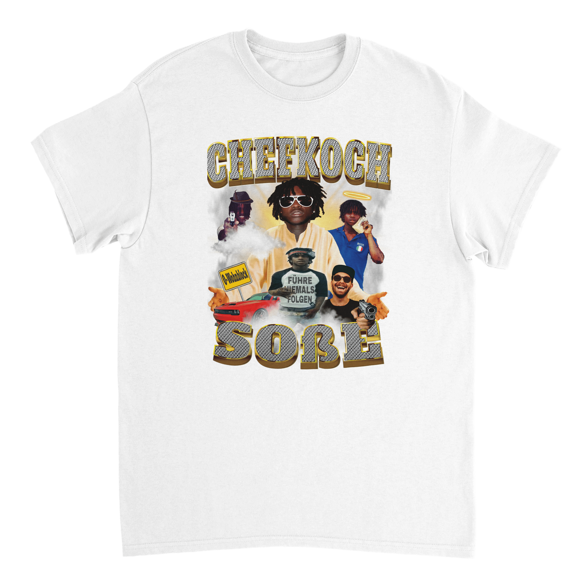 CHEFKOCH SAUS T-SHIRT - Laatste shirt