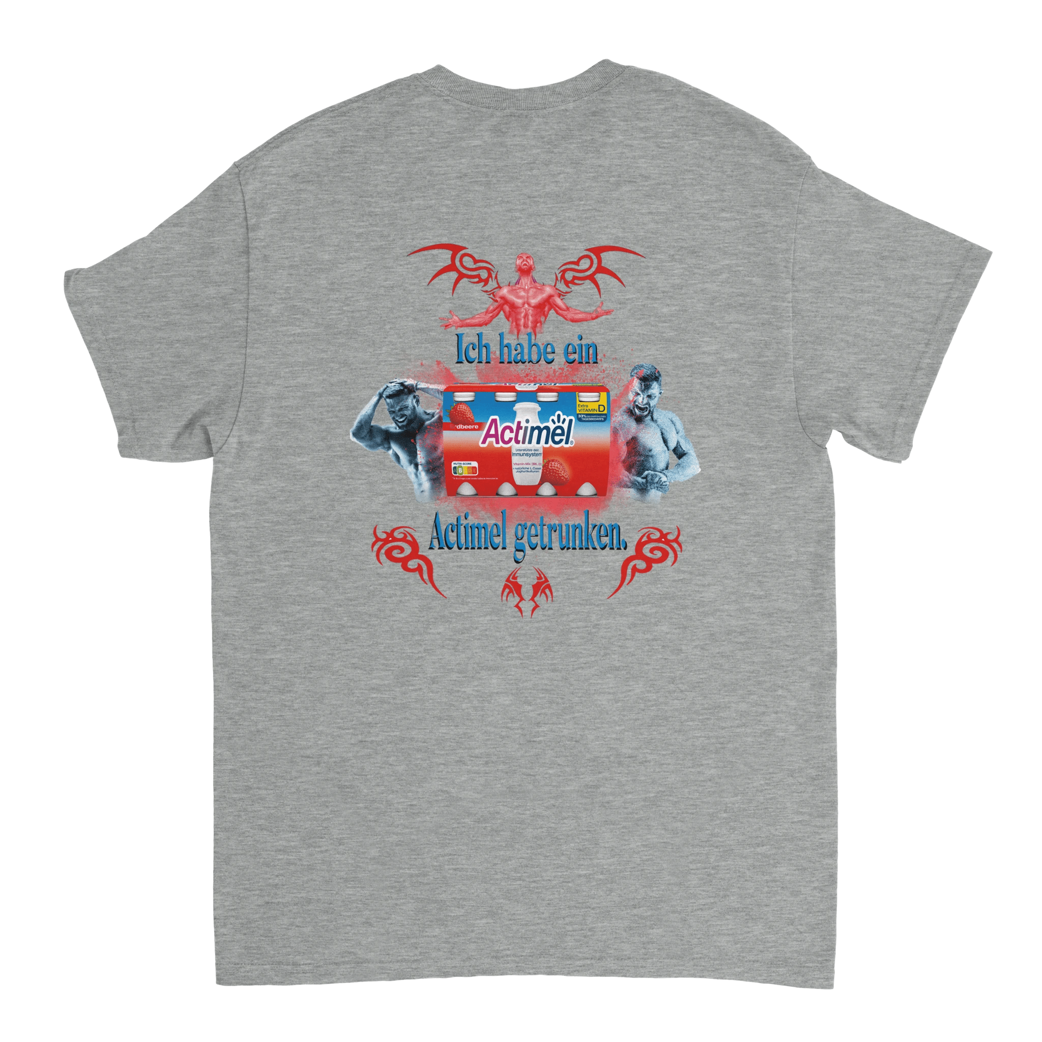 Ik dronk een Actimel T-shirt met opdruk - Laatste shirt