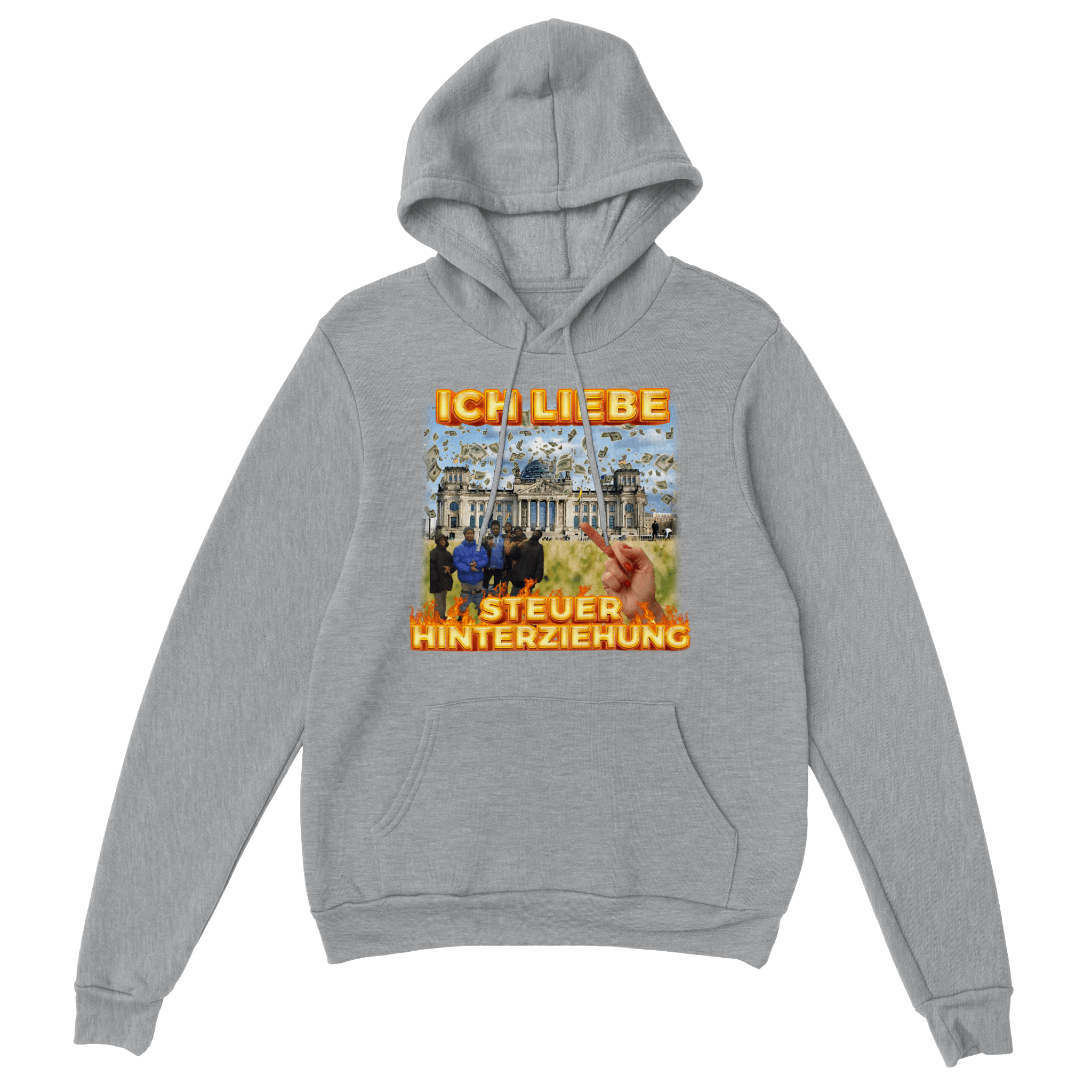 Ik ben dol op hoodies met een design dat belastingontduiking tegengaat - Laatste shirt