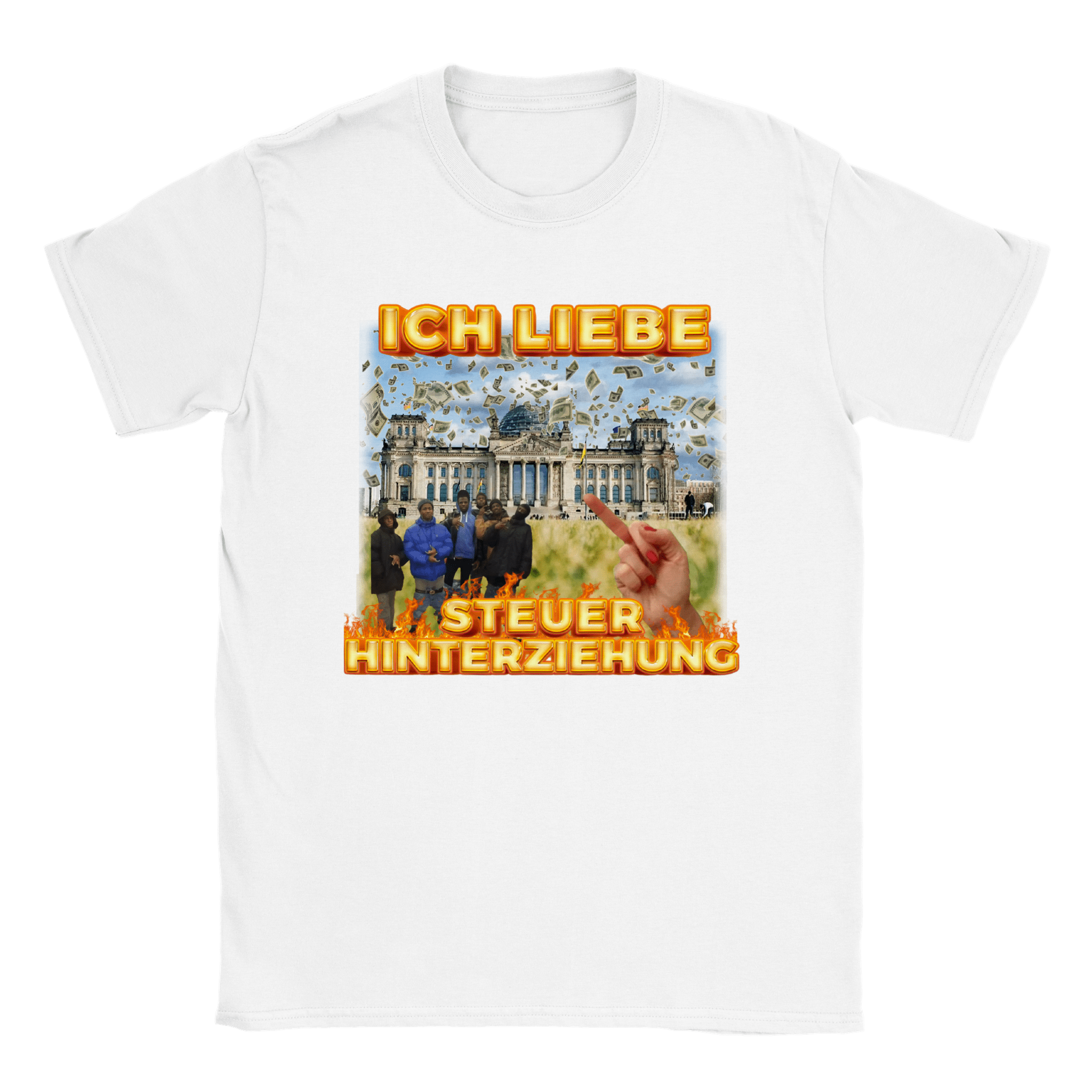 Ik ben dol op het ontwerp van belastingontduiking - Laatste shirt