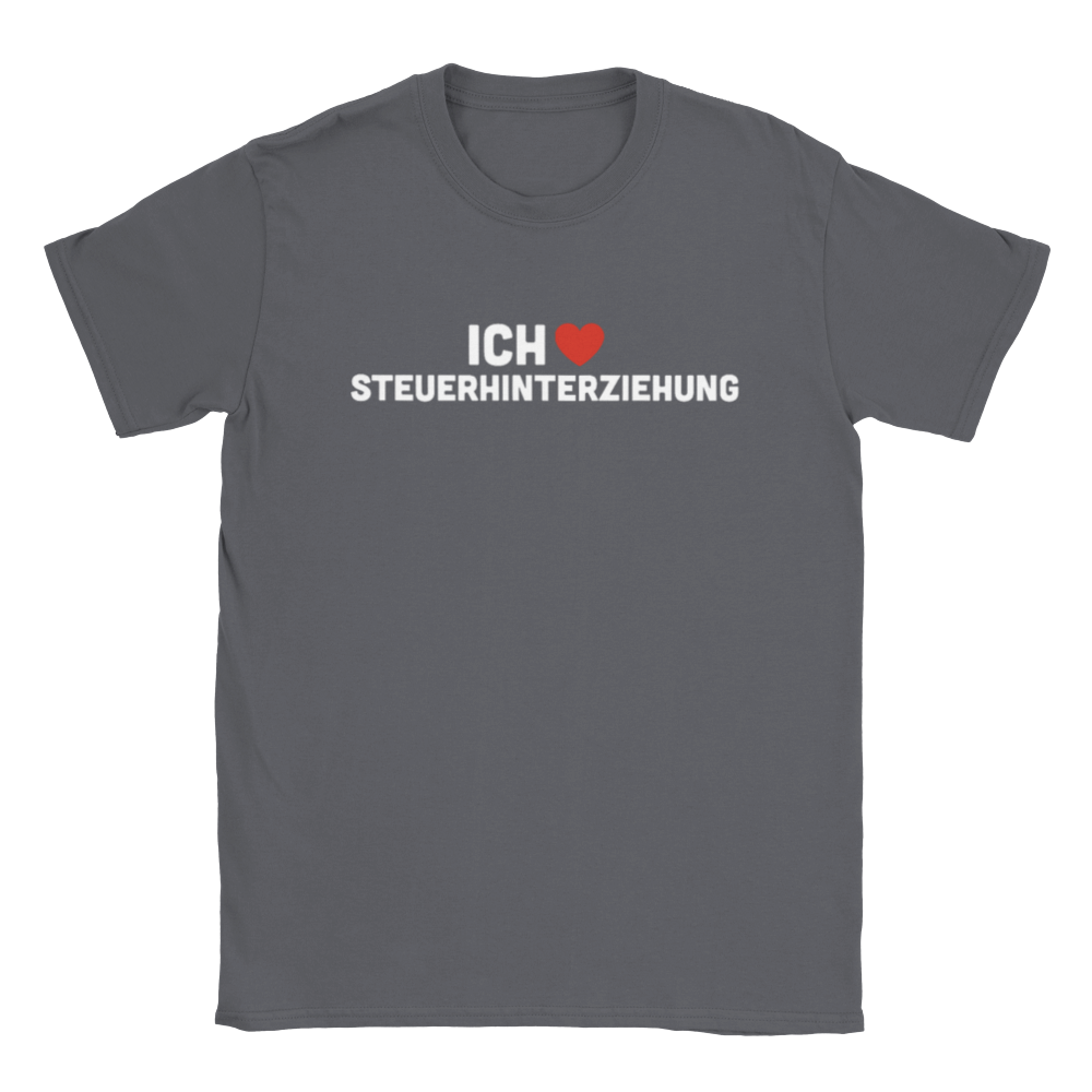 Ik hou van belastingontduiking T-shirt - Laatste shirt