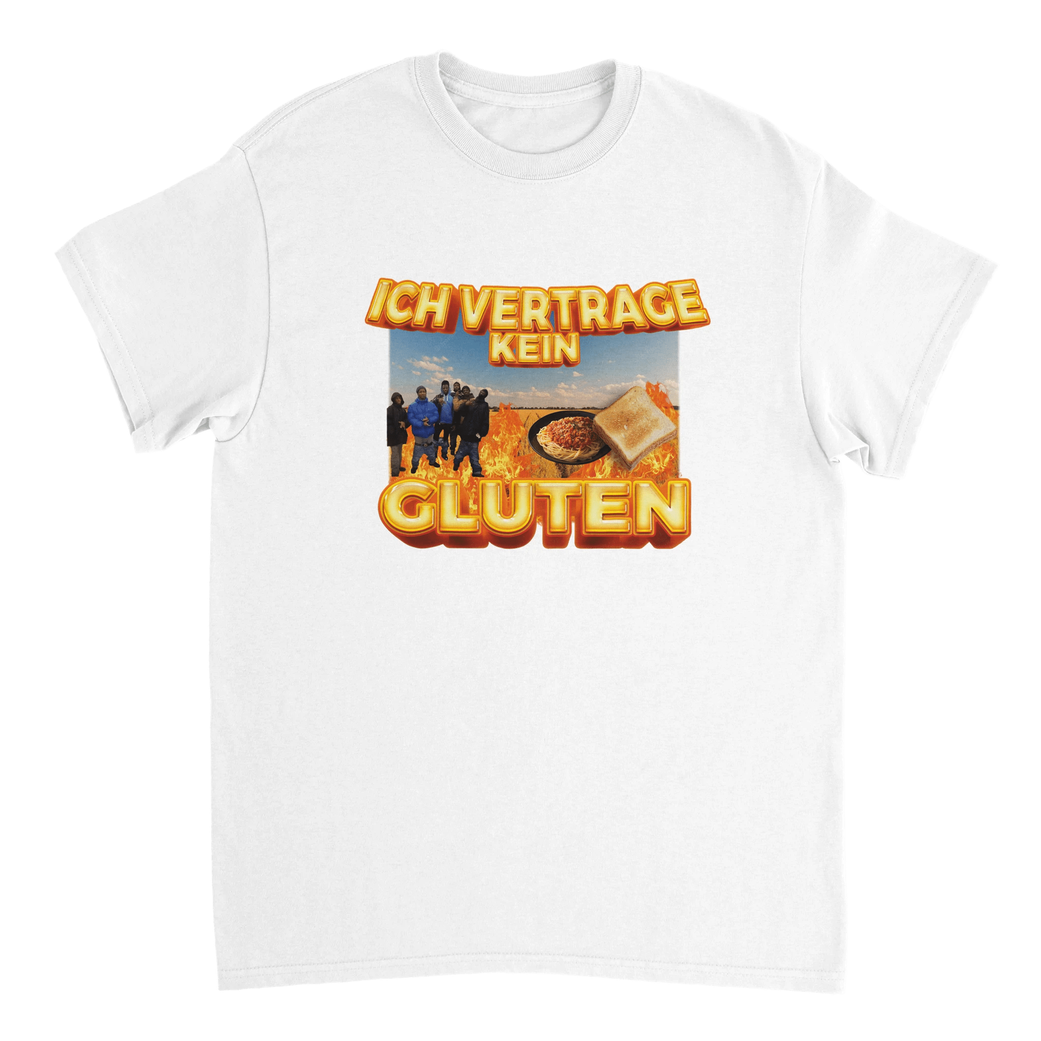 Ik kan geen gluten gebruiken T-shirt - Laatste shirt