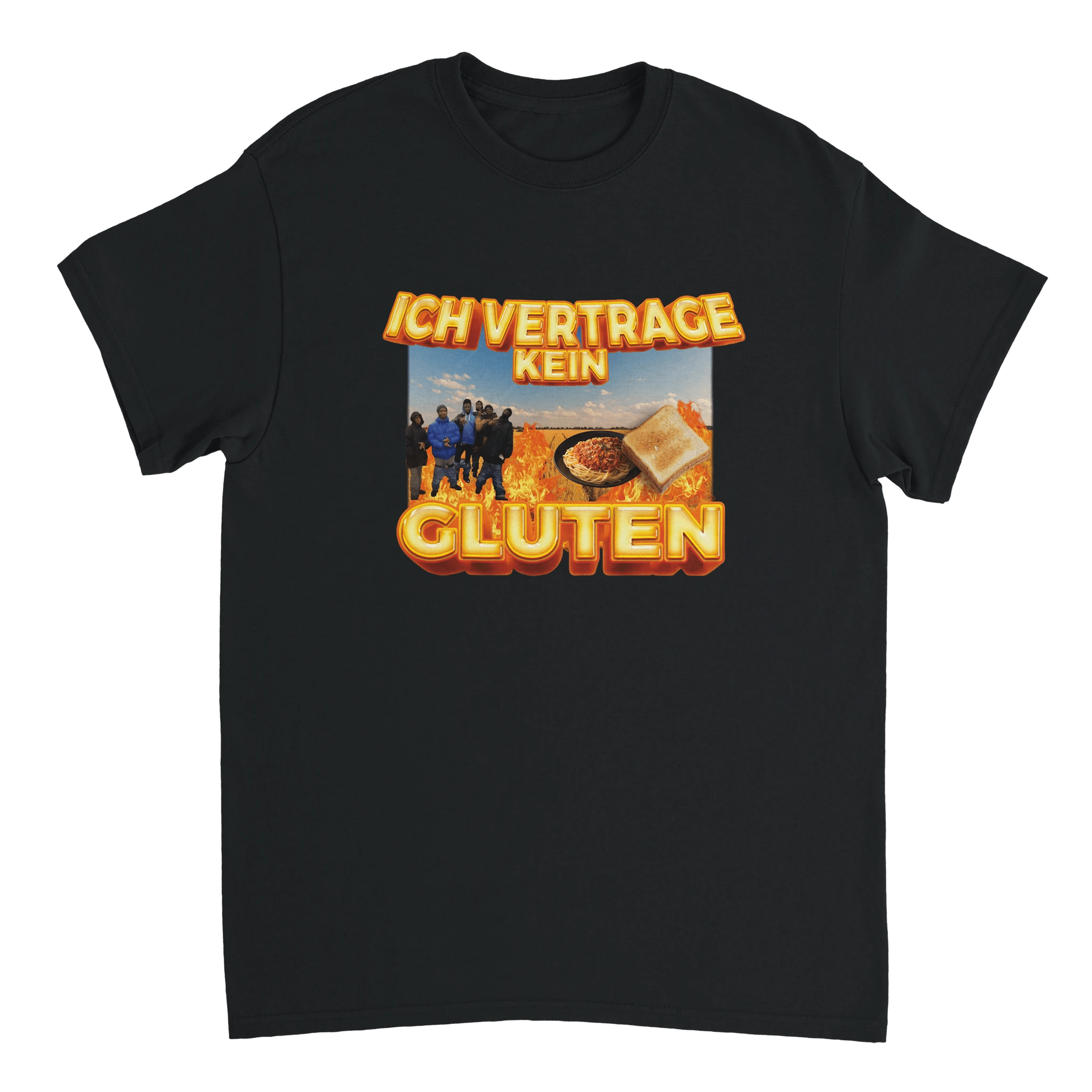 Ik kan geen gluten gebruiken T-shirt - Laatste shirt
