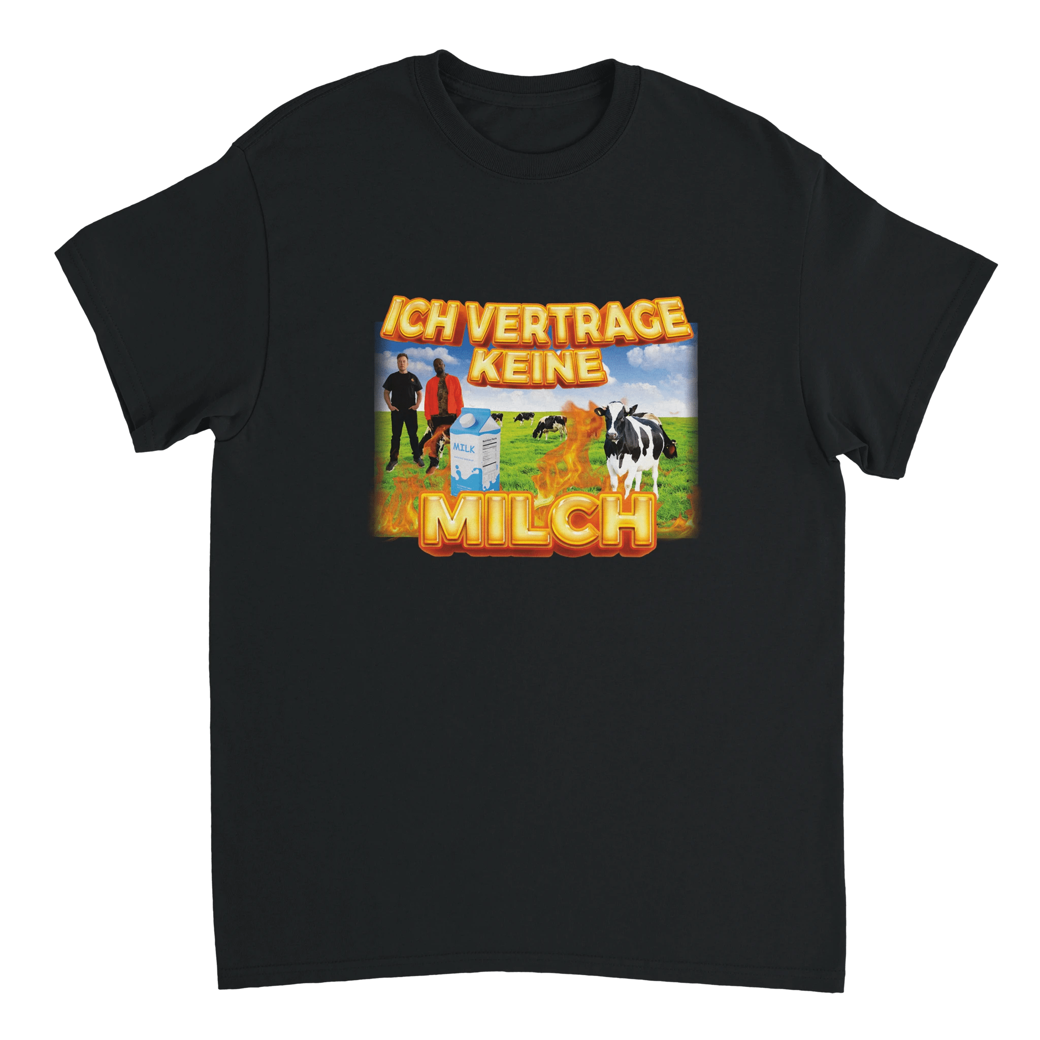 Ik kan geen melk gebruiken T-shirt - Laatste shirt