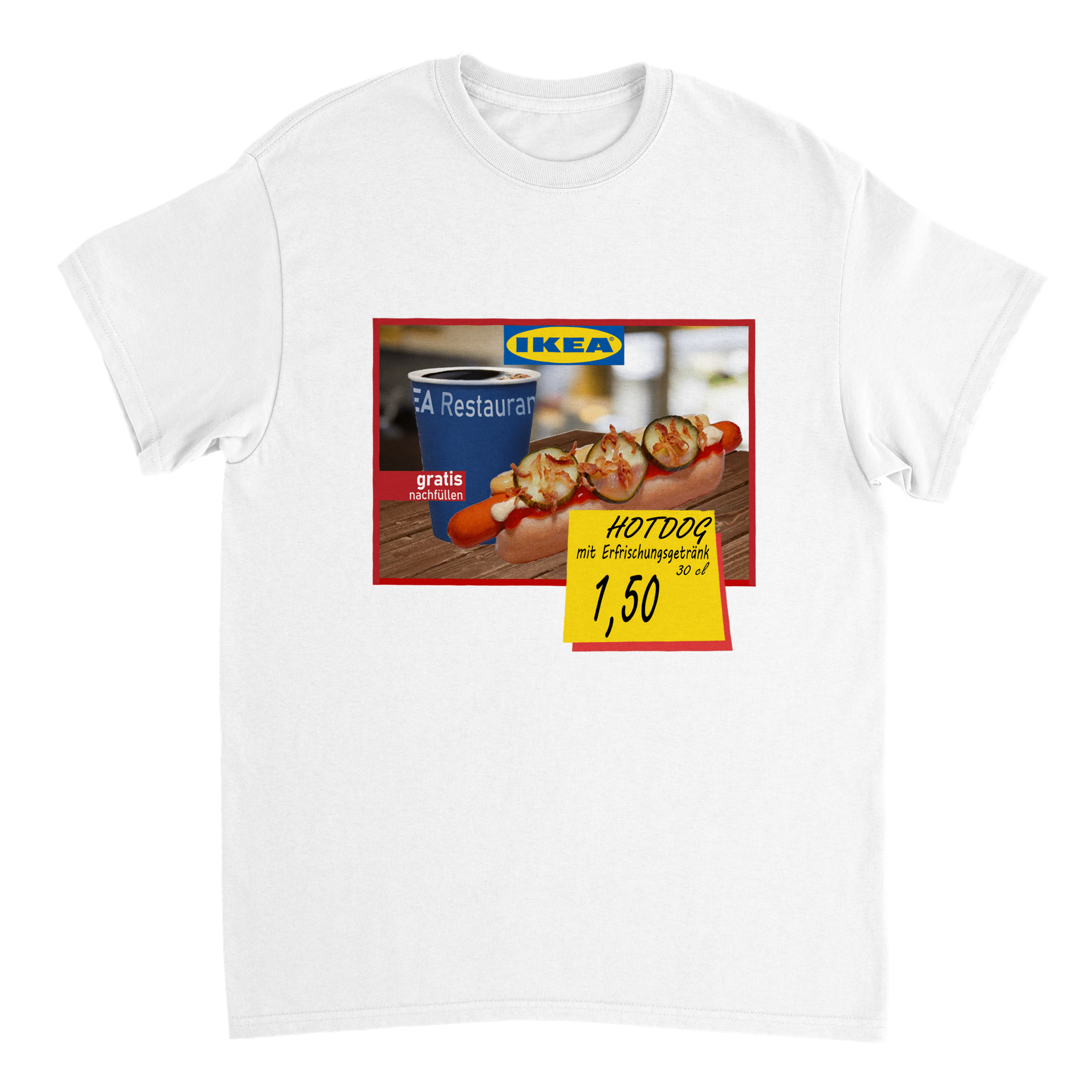 IKEA HOTDOG T-SHIRT - Laatste Shirt
