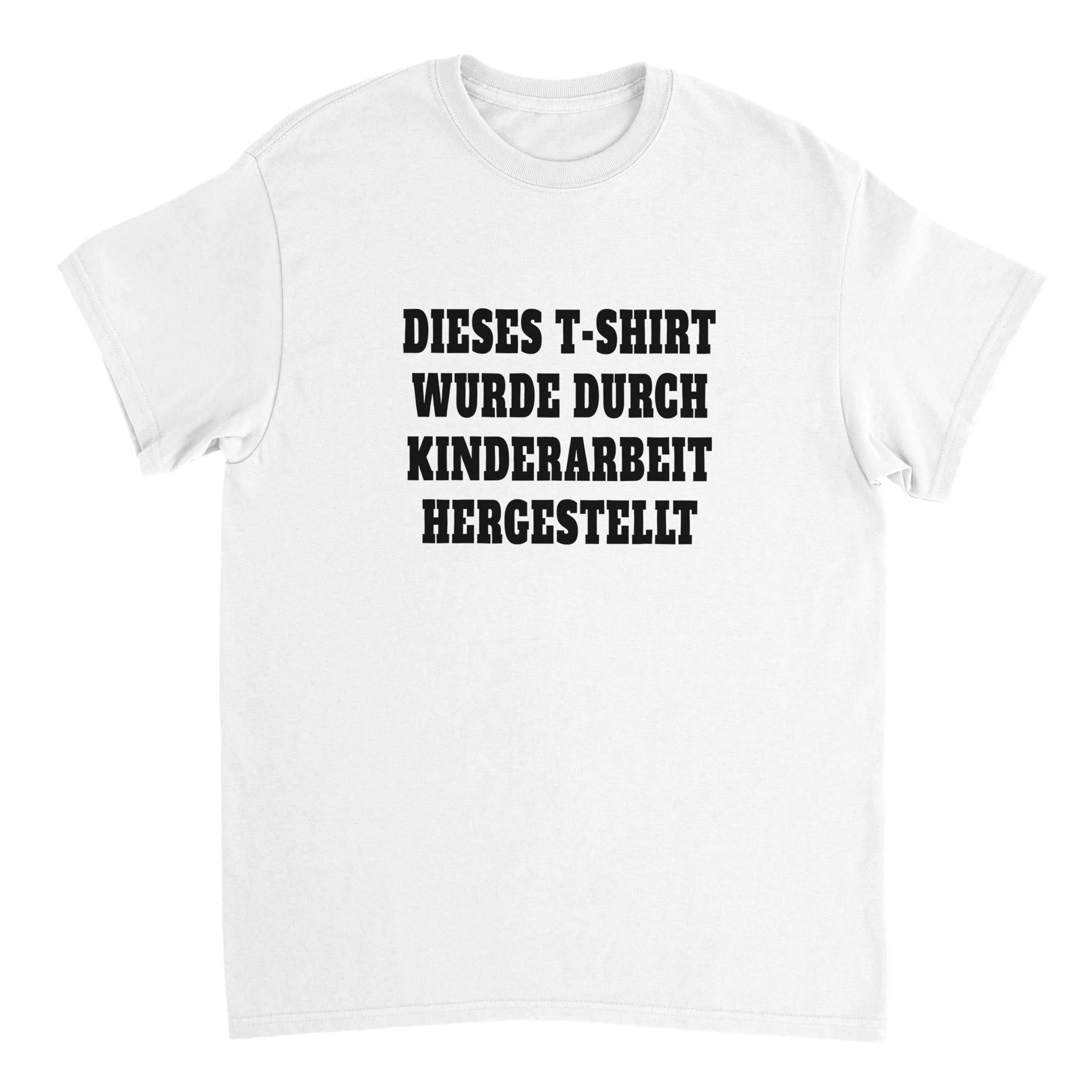 T-shirt tegen kinderarbeid - Laatste shirt