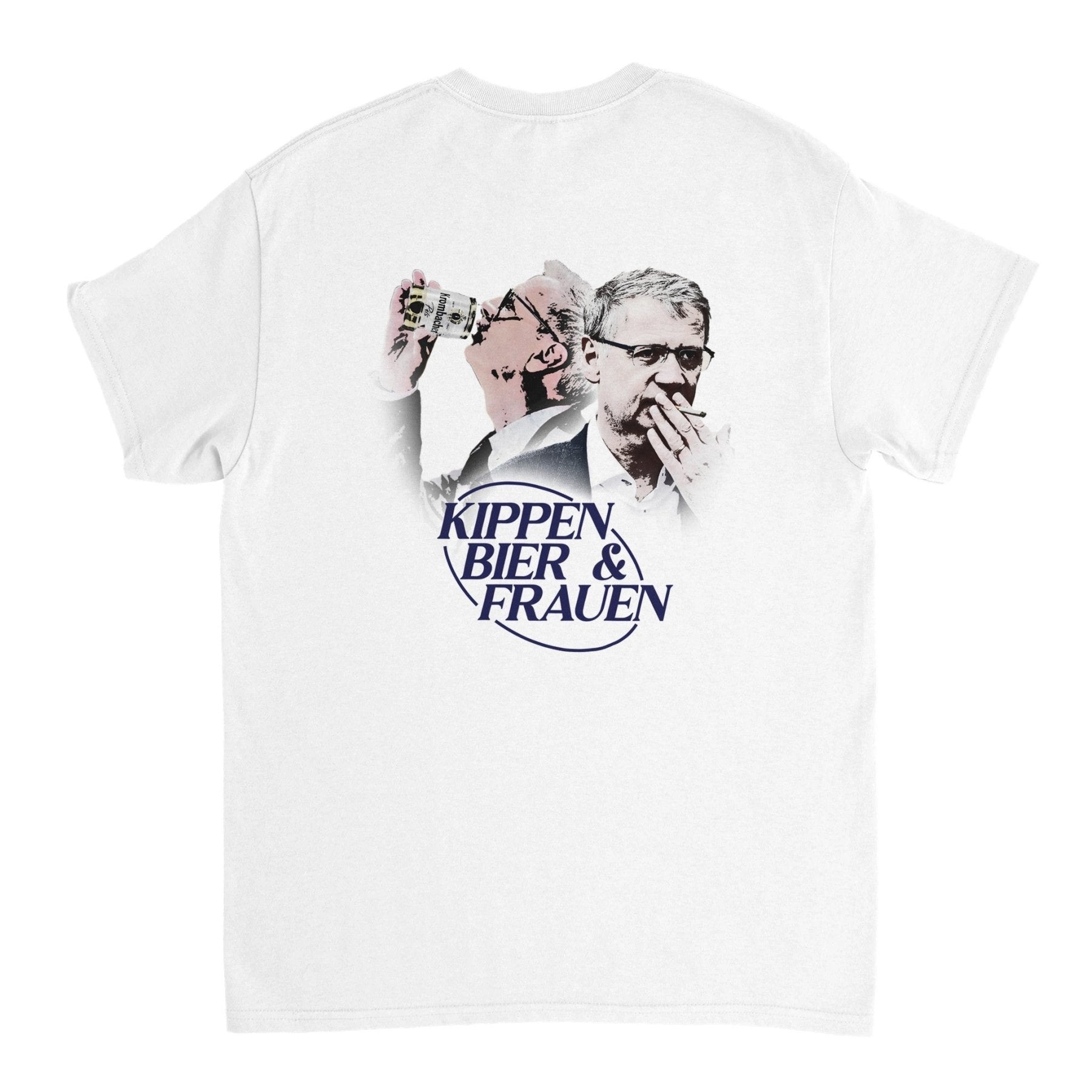 KIPPEN BIER UND FRAUEN T - SHIRT - Printmateriaal - LetztesShirt