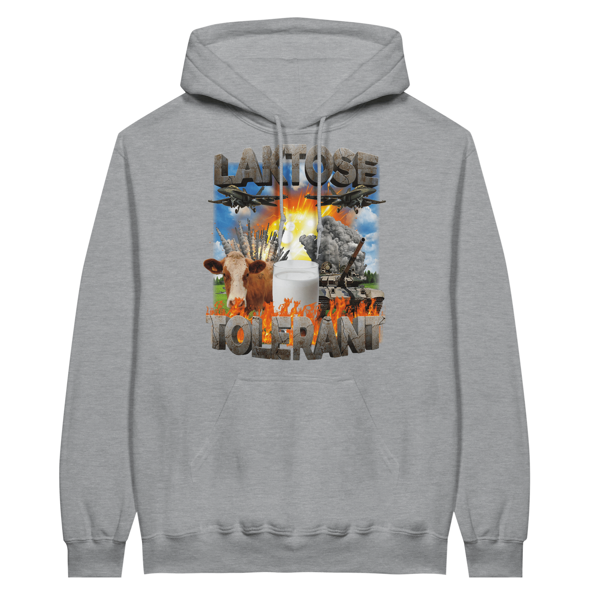 LACTOSETOLERANTE HOODIE - Laatste Shirt
