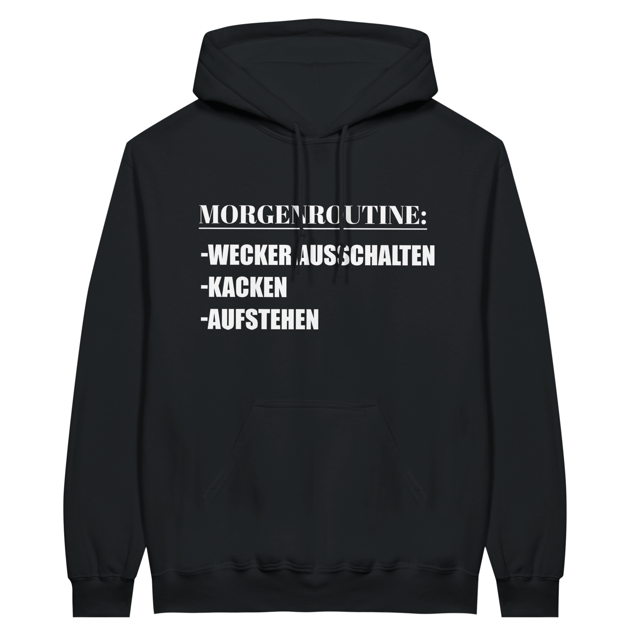 MORNING ROUTINE HOODIE - Laatste Shirt