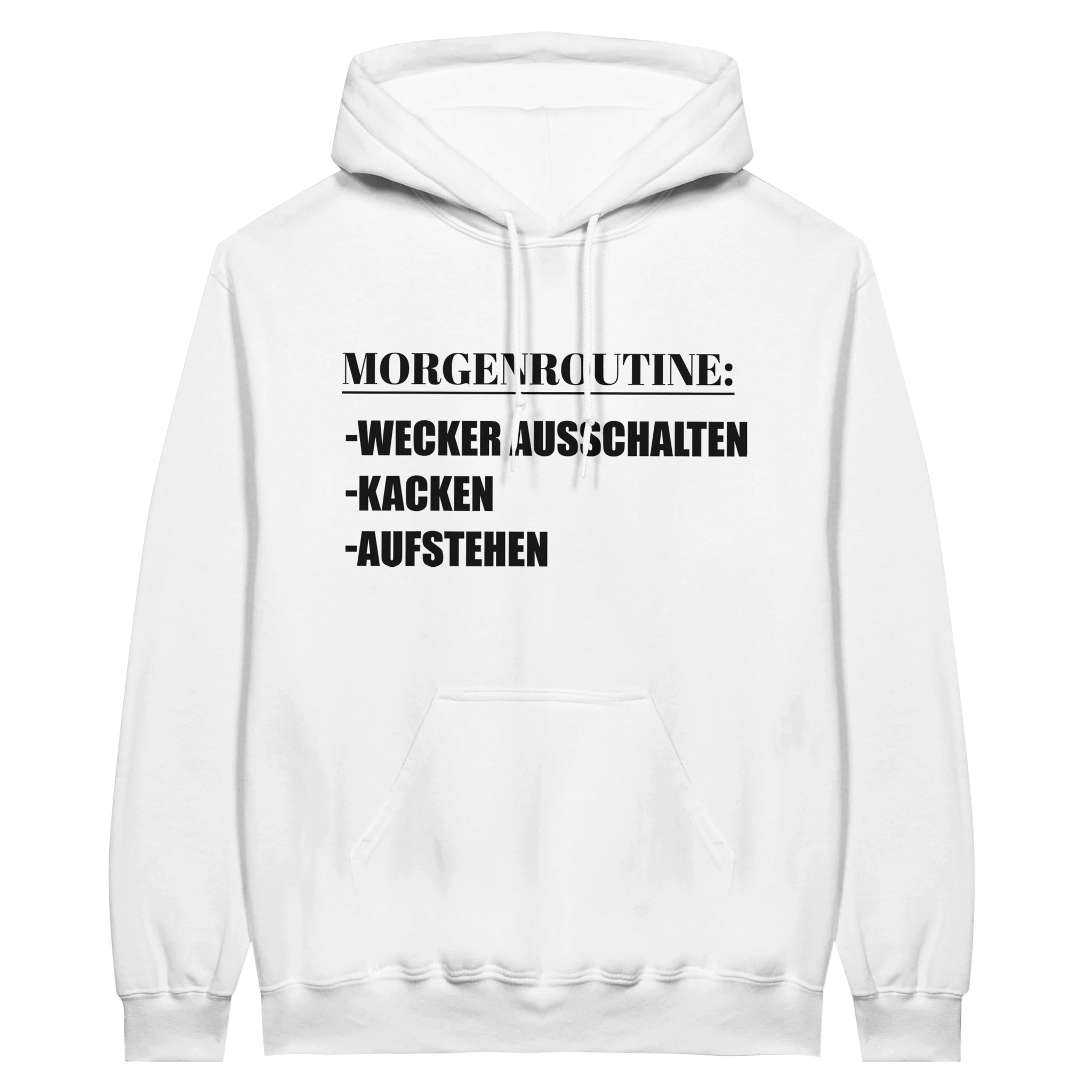 MORNING ROUTINE HOODIE - Laatste Shirt