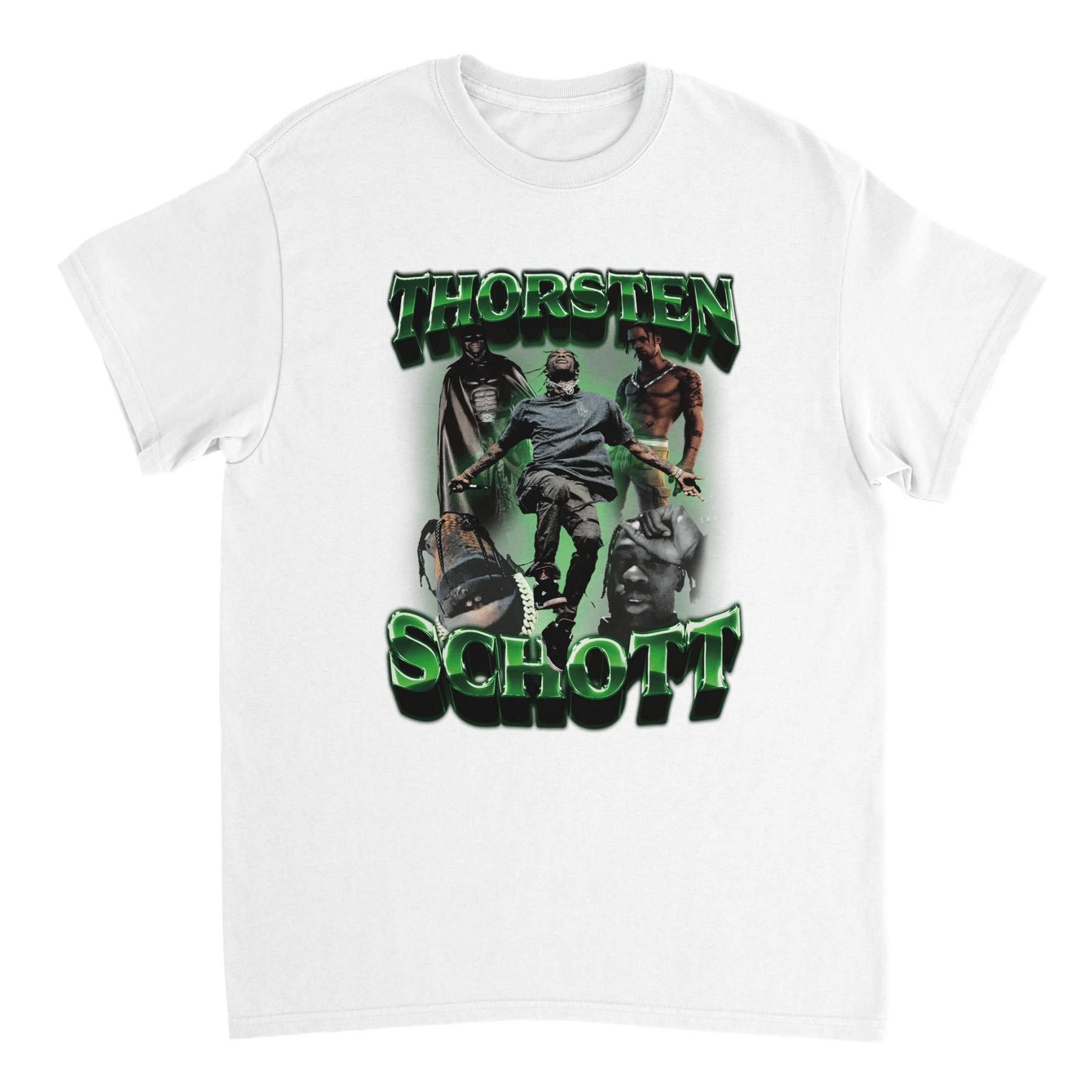 THORSTEN SCHOTT T-SHIRT - Bedrukt materiaal - Laatste shirt